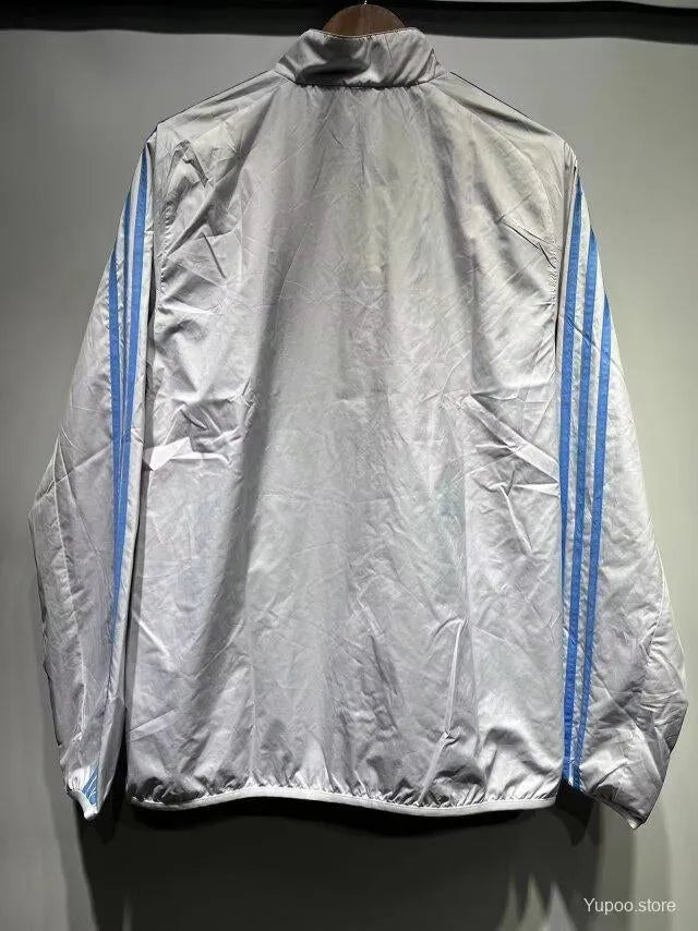 Veste coupe-vent réversible Argentine/Argentina noir 2024/25