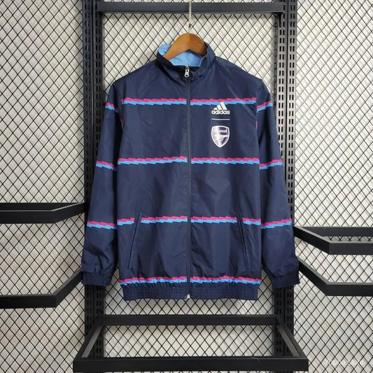 Veste coupe-vent réversible Arsenal bleu 2023/24