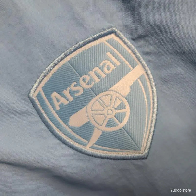 Veste coupe-vent réversible Arsenal bleu 2023/24