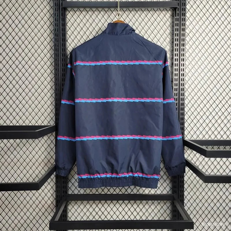 Veste coupe-vent réversible Arsenal bleu 2023/24