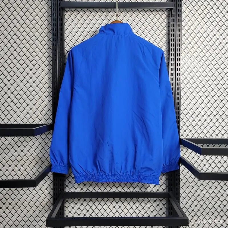 Veste coupe-vent réversible Bayern Munich bleu/rouge 2023/24