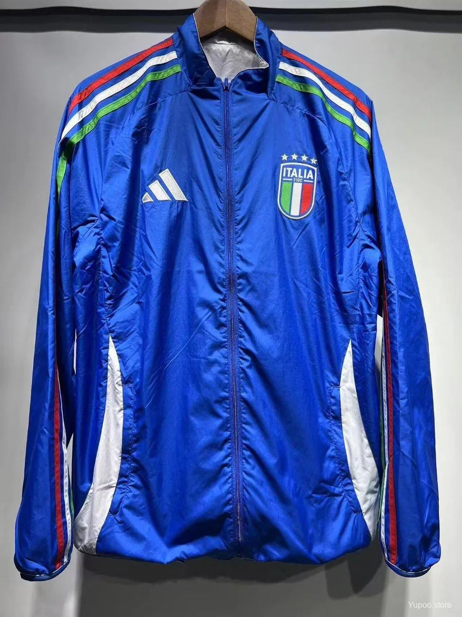 Veste coupe-vent réversible Italie/Italy 2024/25