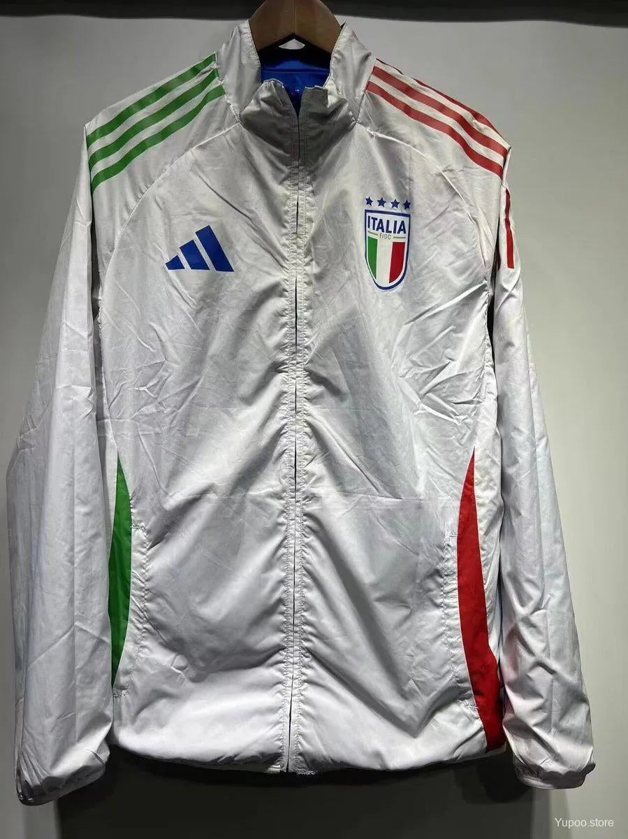 Veste coupe-vent réversible Italie/Italy 2024/25