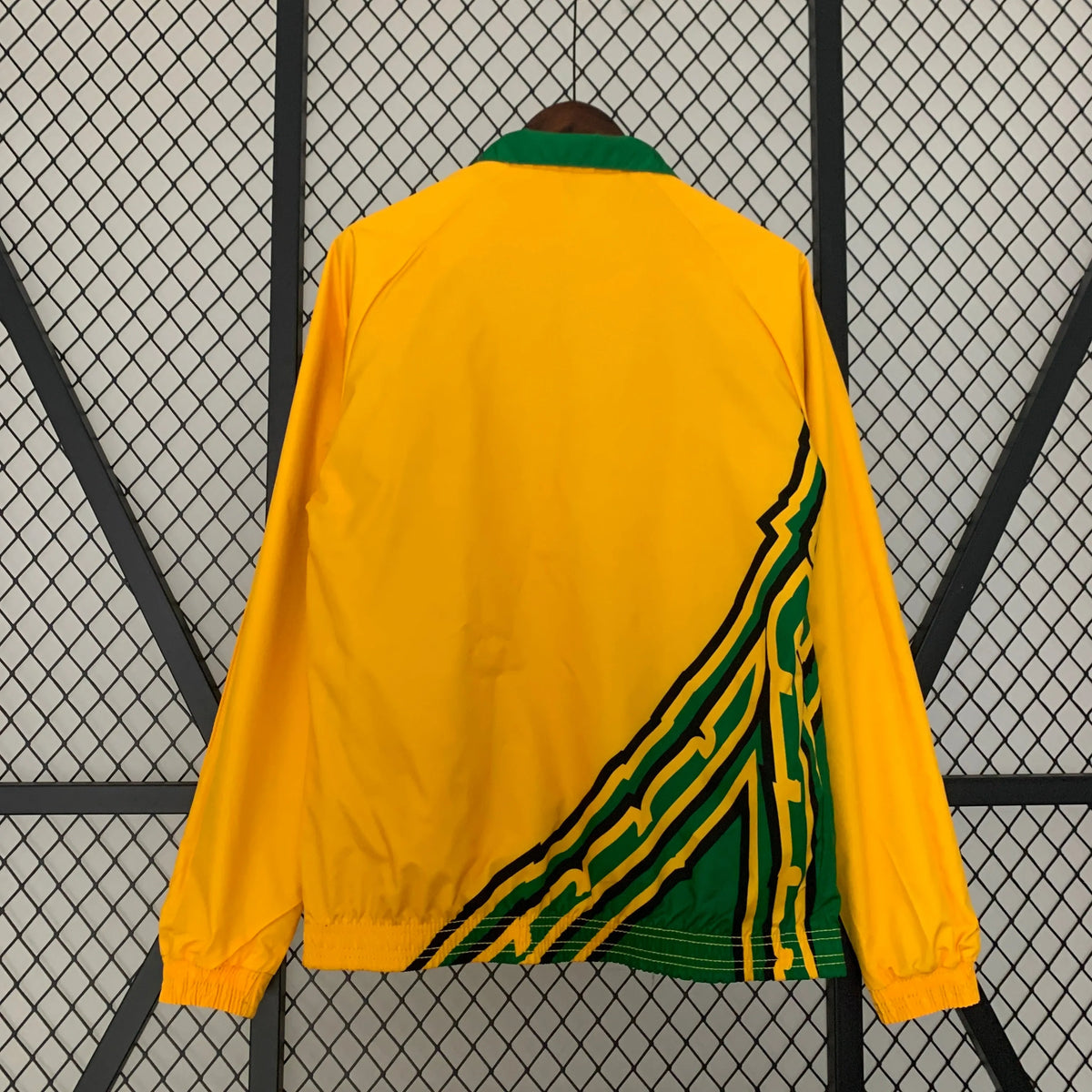 Veste coupe-vent réversible Jamaïque/Jamaica orange/vert 2023/24