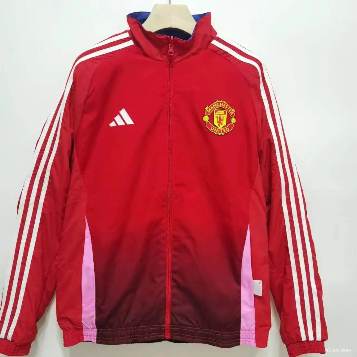 Veste coupe-vent jacket réversible Manchester United 2023/24