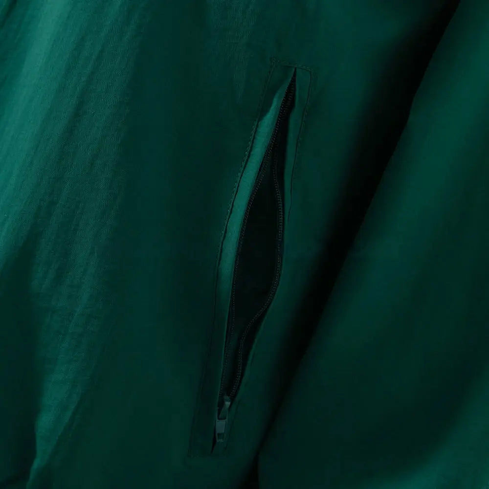 Veste Coupe-Vent Reversible Vert et Jaune