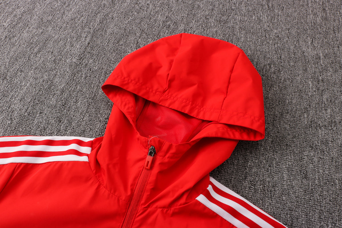 Veste Coupe-Vent Rouge 2021/22- Unisexe