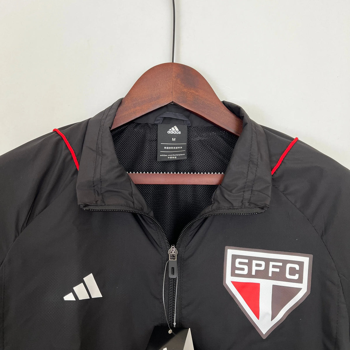 Veste coupe-vent Sao Paulo noir 2023/24