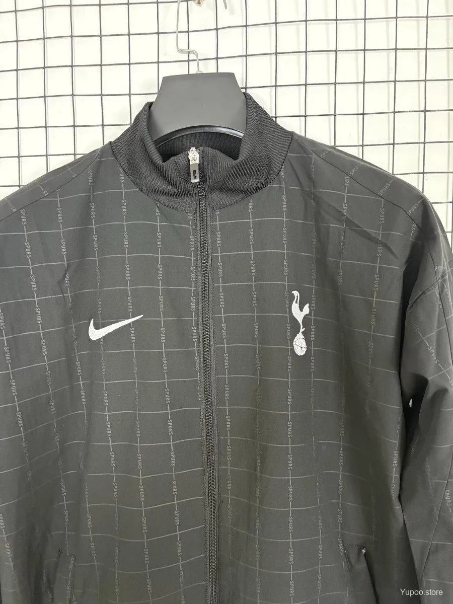 Veste coupe-vent Tottenham Hotspurs Nike noir 2025/26