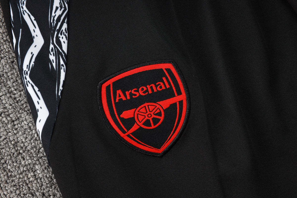 Veste de survêtement Arsenal 2024/25 Noir
