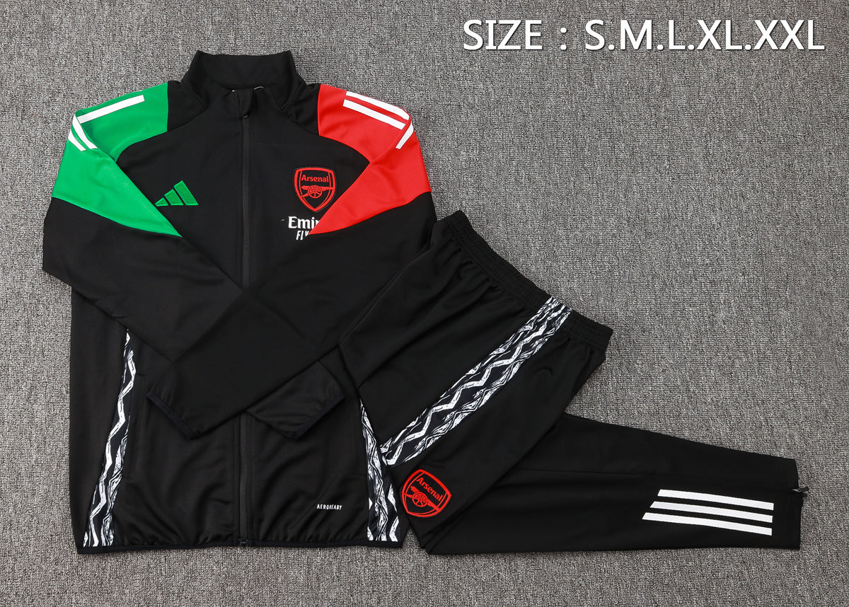 Veste de survêtement Arsenal 2024/25 Noir