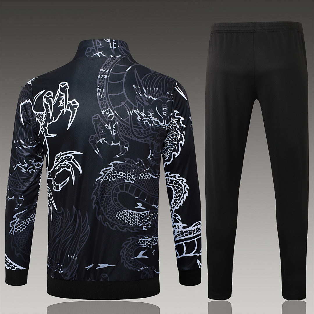 Veste de survêtement Real Madrid Noir Dragon 2023/24
