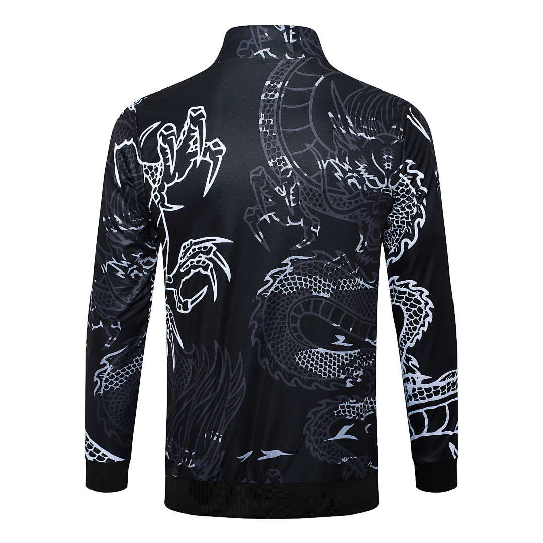 Veste de survêtement Real Madrid Noir Dragon 2023/24