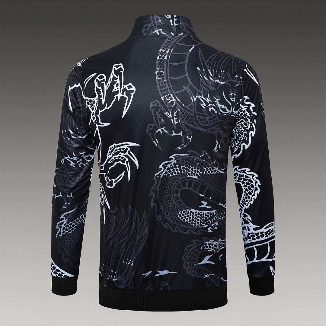Veste de survêtement Real Madrid Noir Dragon 2023/24