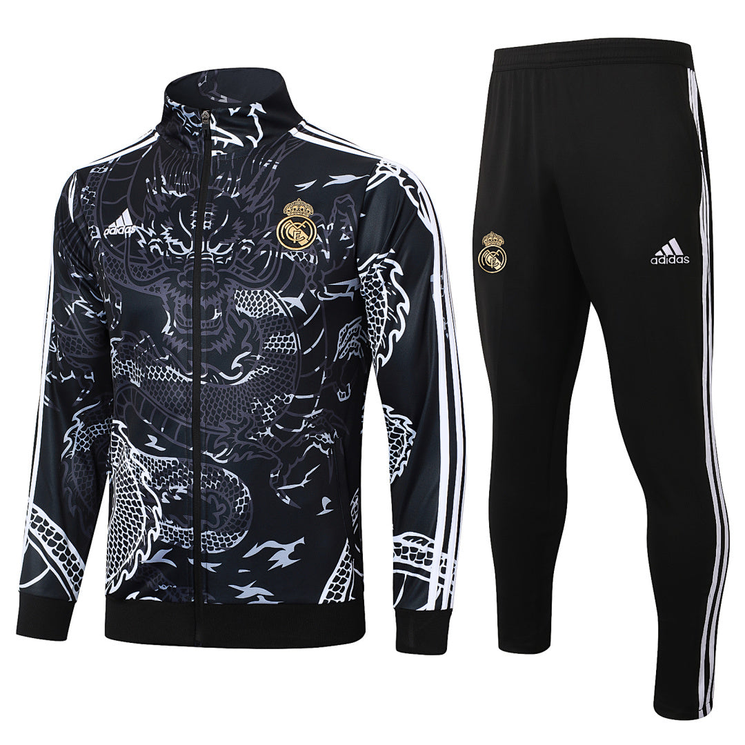 Veste de survêtement Real Madrid Noir Dragon 2023/24