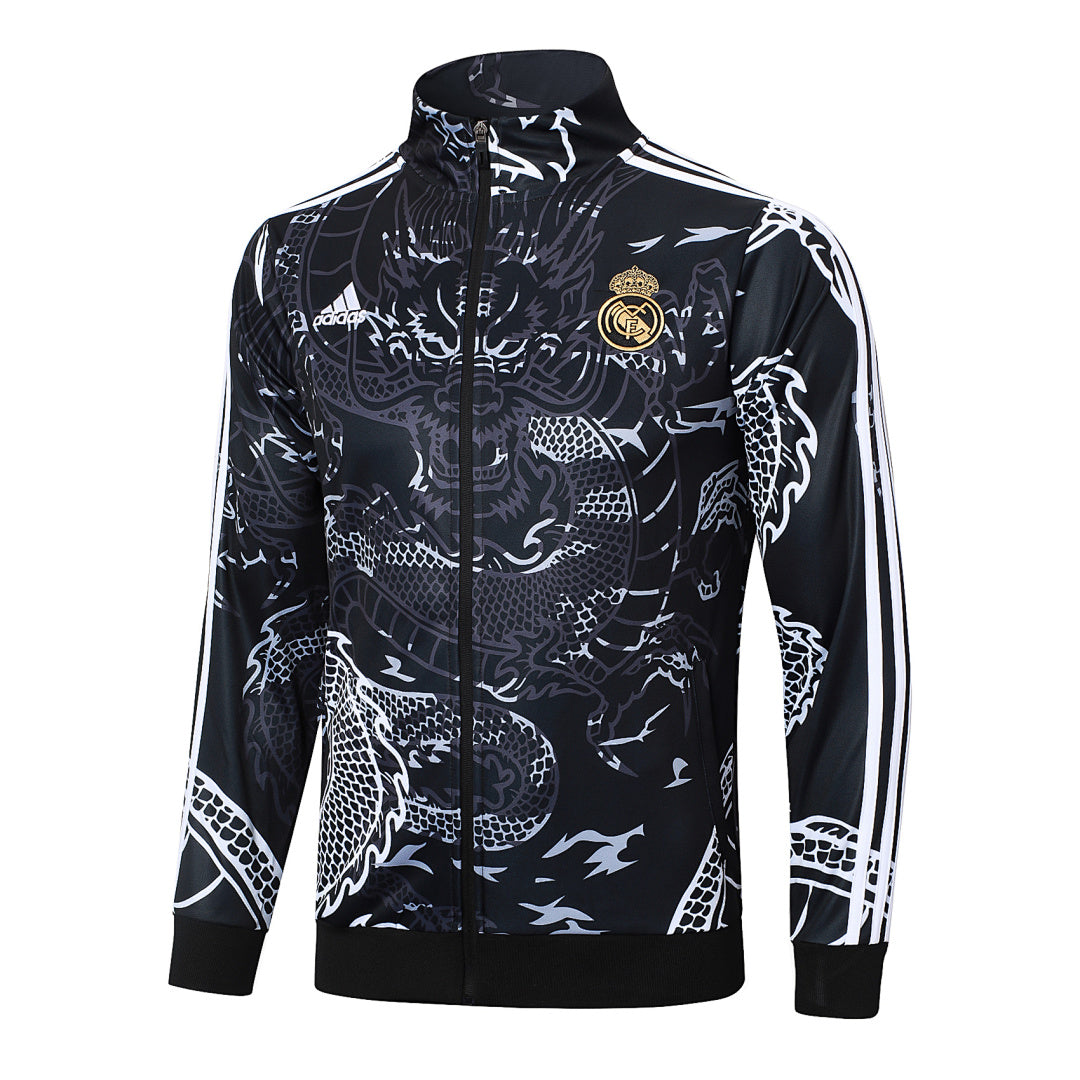 Veste de survêtement Real Madrid Noir Dragon 2023/24