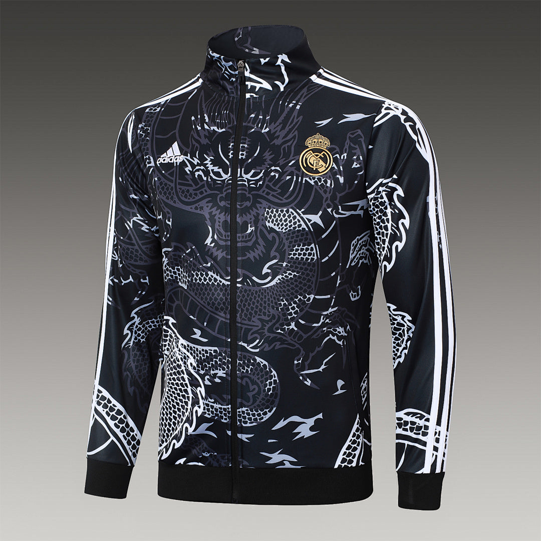 Veste de survêtement Real Madrid Noir Dragon 2023/24