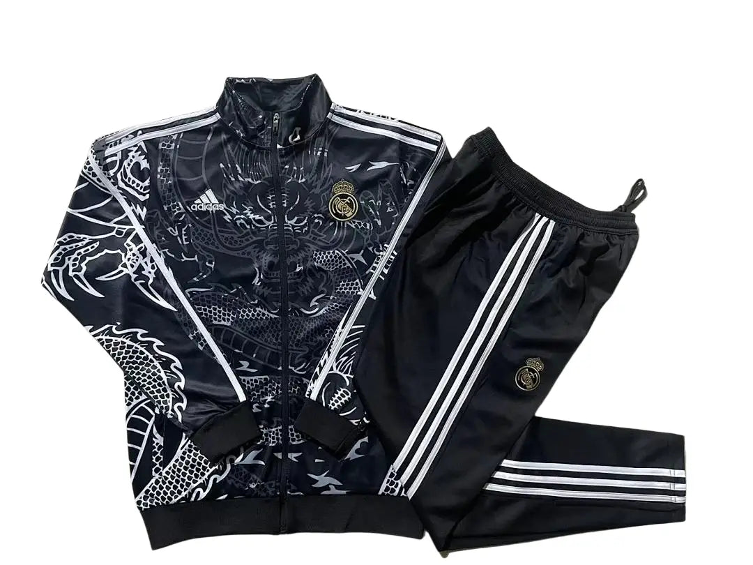 Veste de survêtement Real Madrid Noir Dragon 2023/24