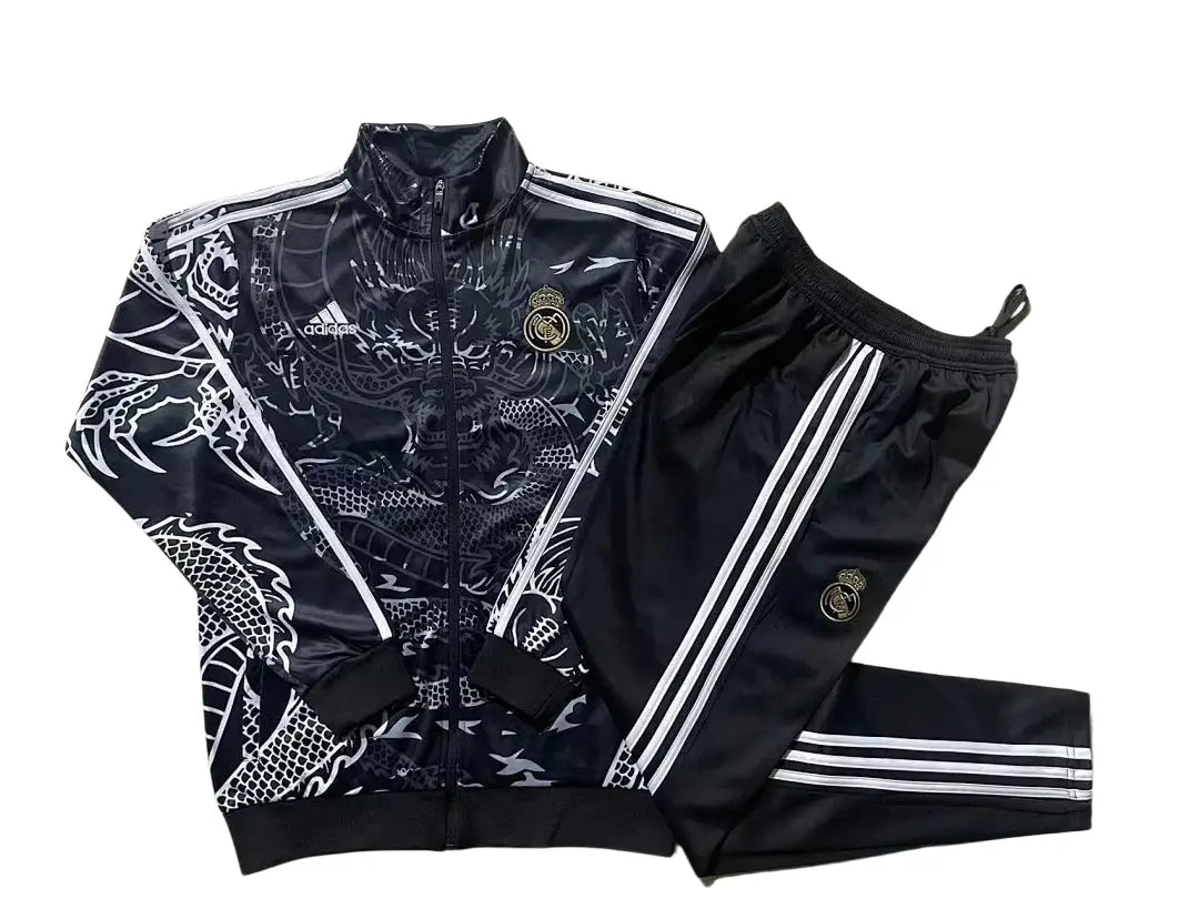 Veste de survêtement Real Madrid Noir Dragon 2023/24