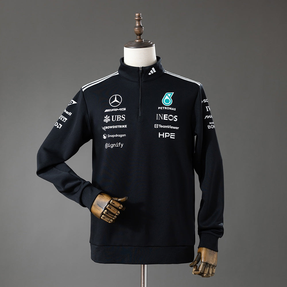 Veste Demi-Zip Formula 1 2026 Noir