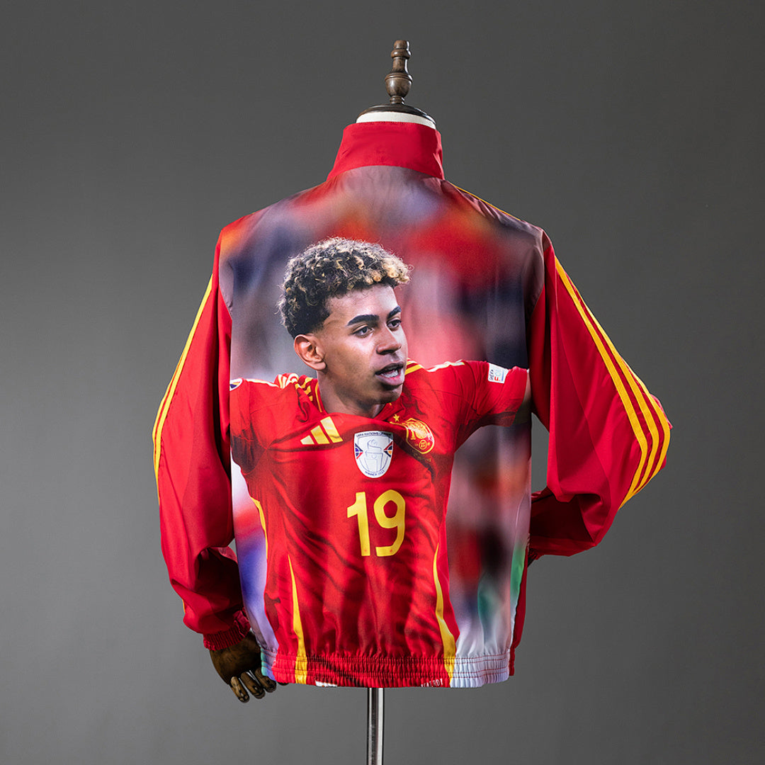 Veste Espagne Yamal Coupe-Vent Réversible