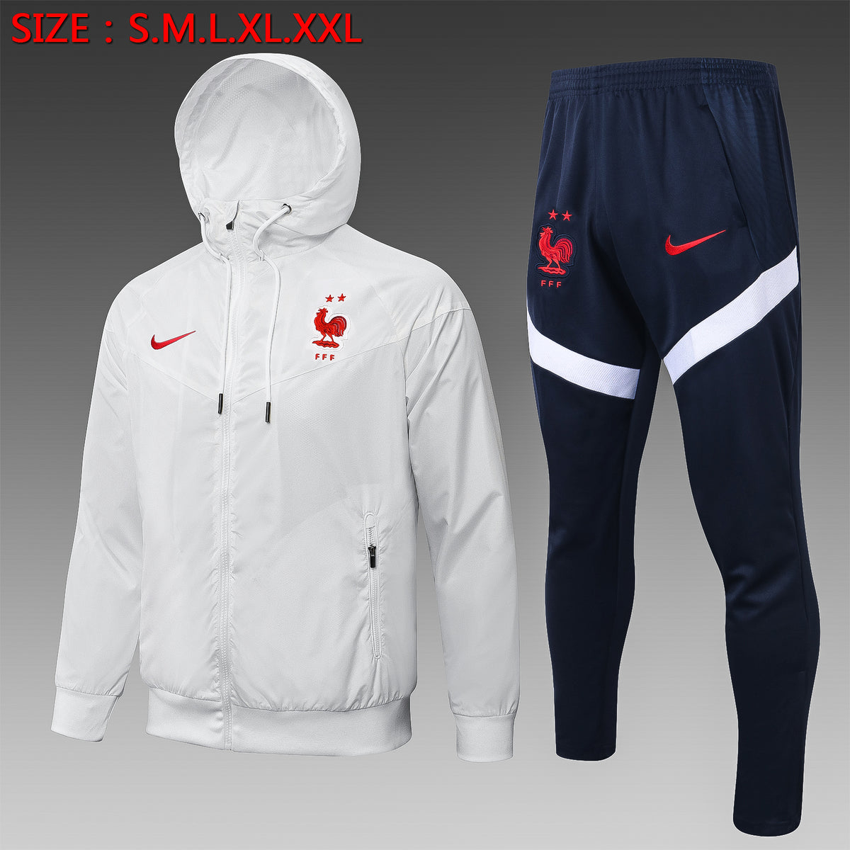 Veste France 2021/22 Blanc