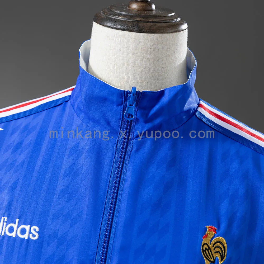 Veste France Adidas coupe-vent réversible coat jacket retro 2025