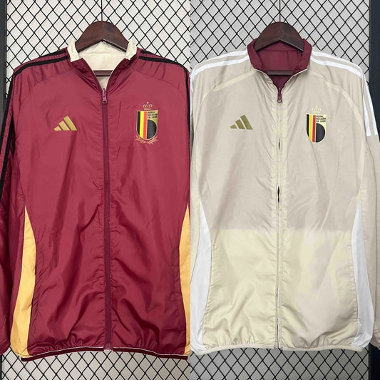 Veste jacket coupe-vent Belgique/Belgium réversible 2025/26