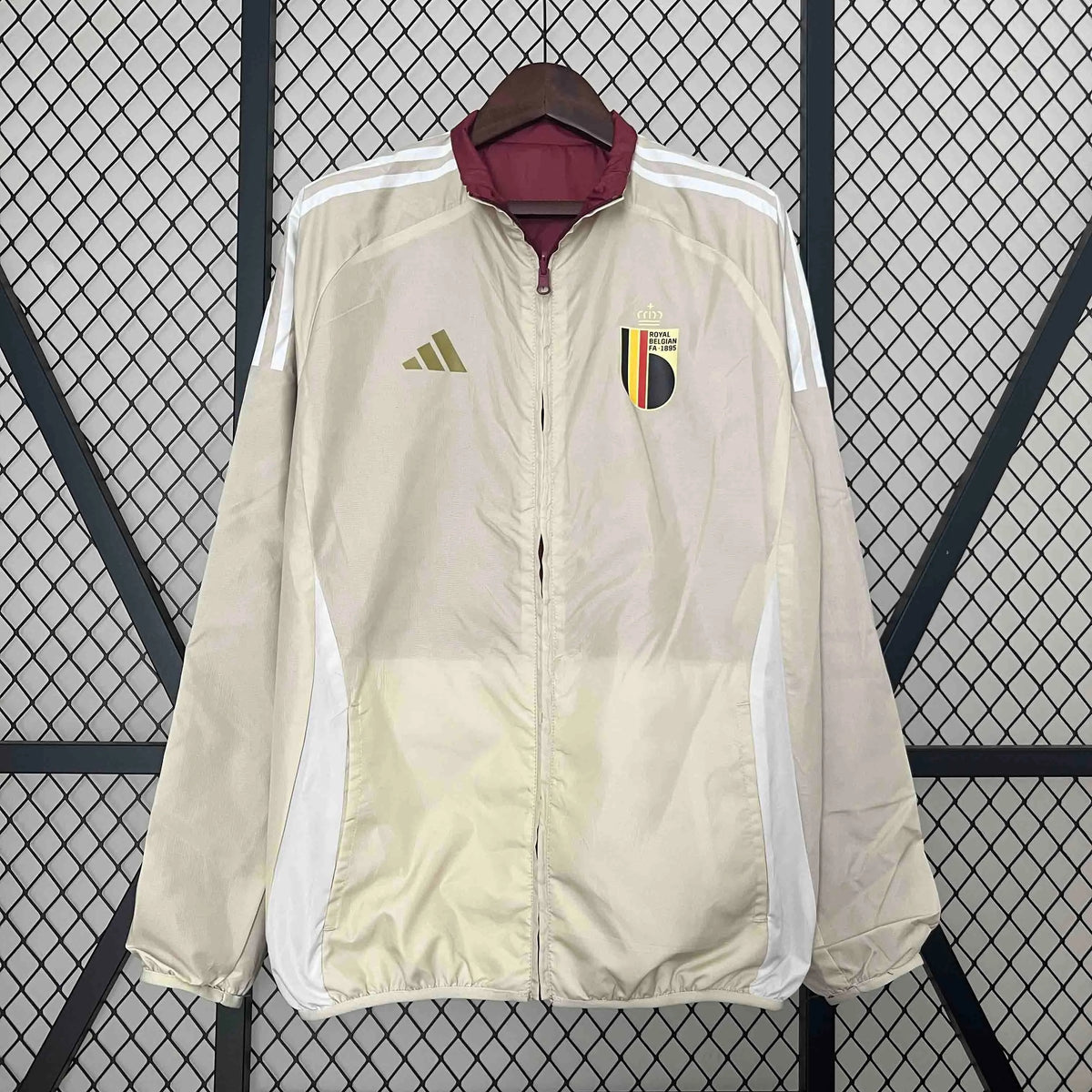 Veste jacket coupe-vent Belgique/Belgium réversible 2025/26