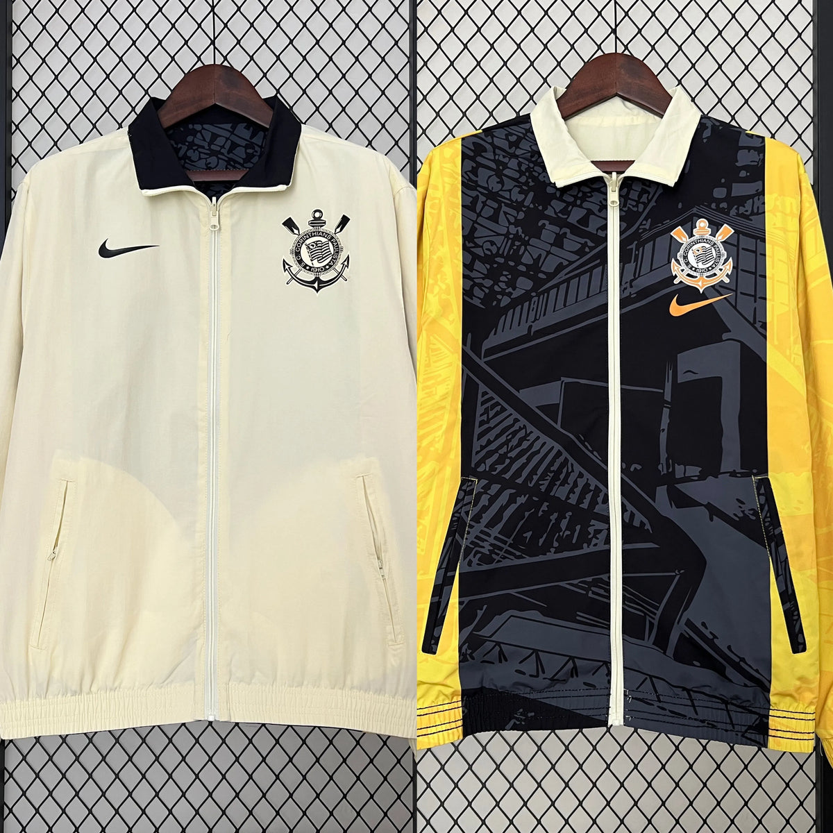 Veste jacket coupe-vent réversible Corinthians 2024/25