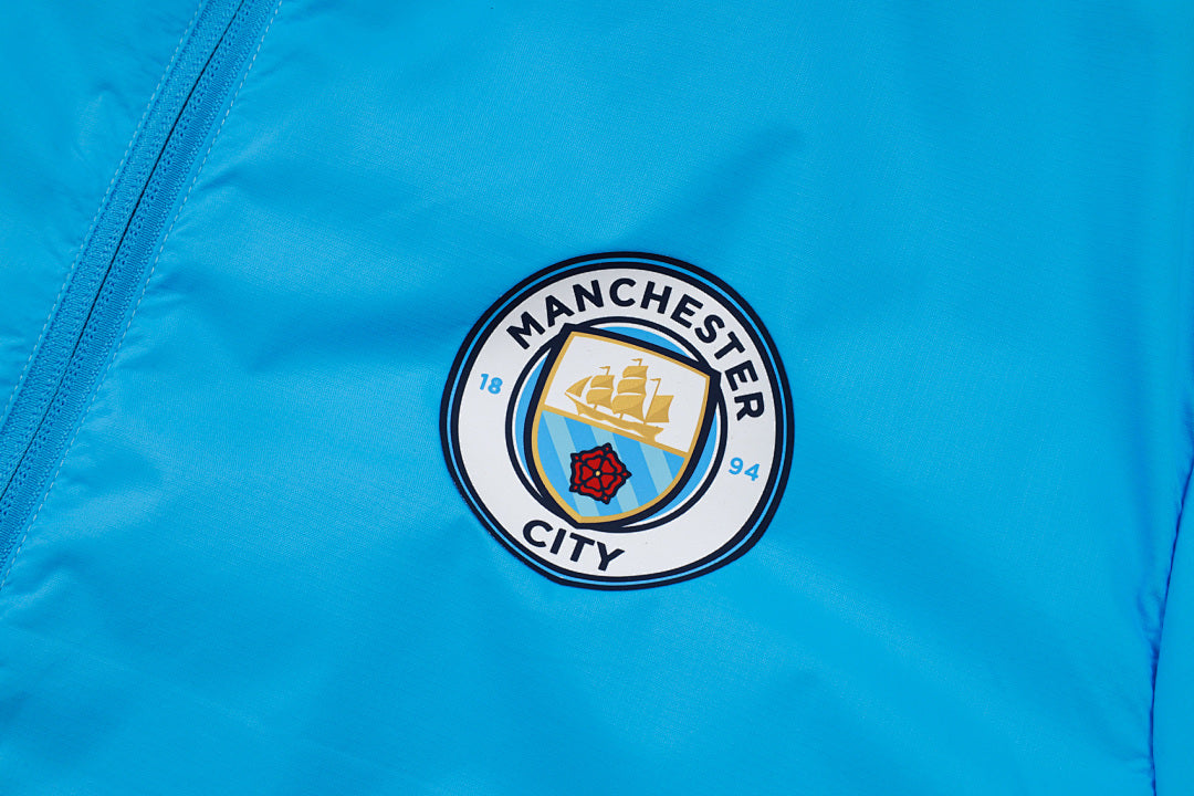 Veste Manchester City 2024/25 - Bleu Ciel