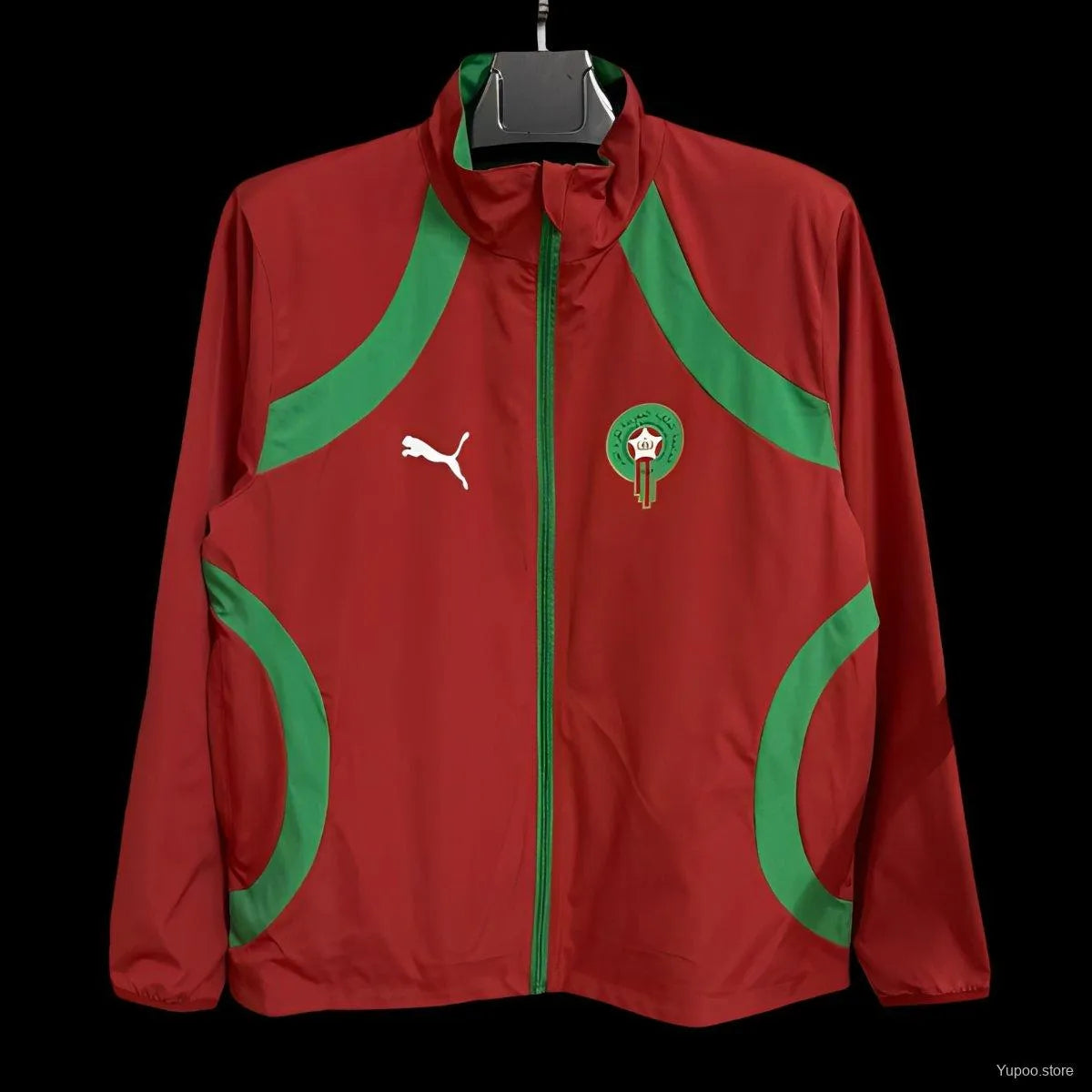 Veste Maroc coupe-vent Rouge 2026/27