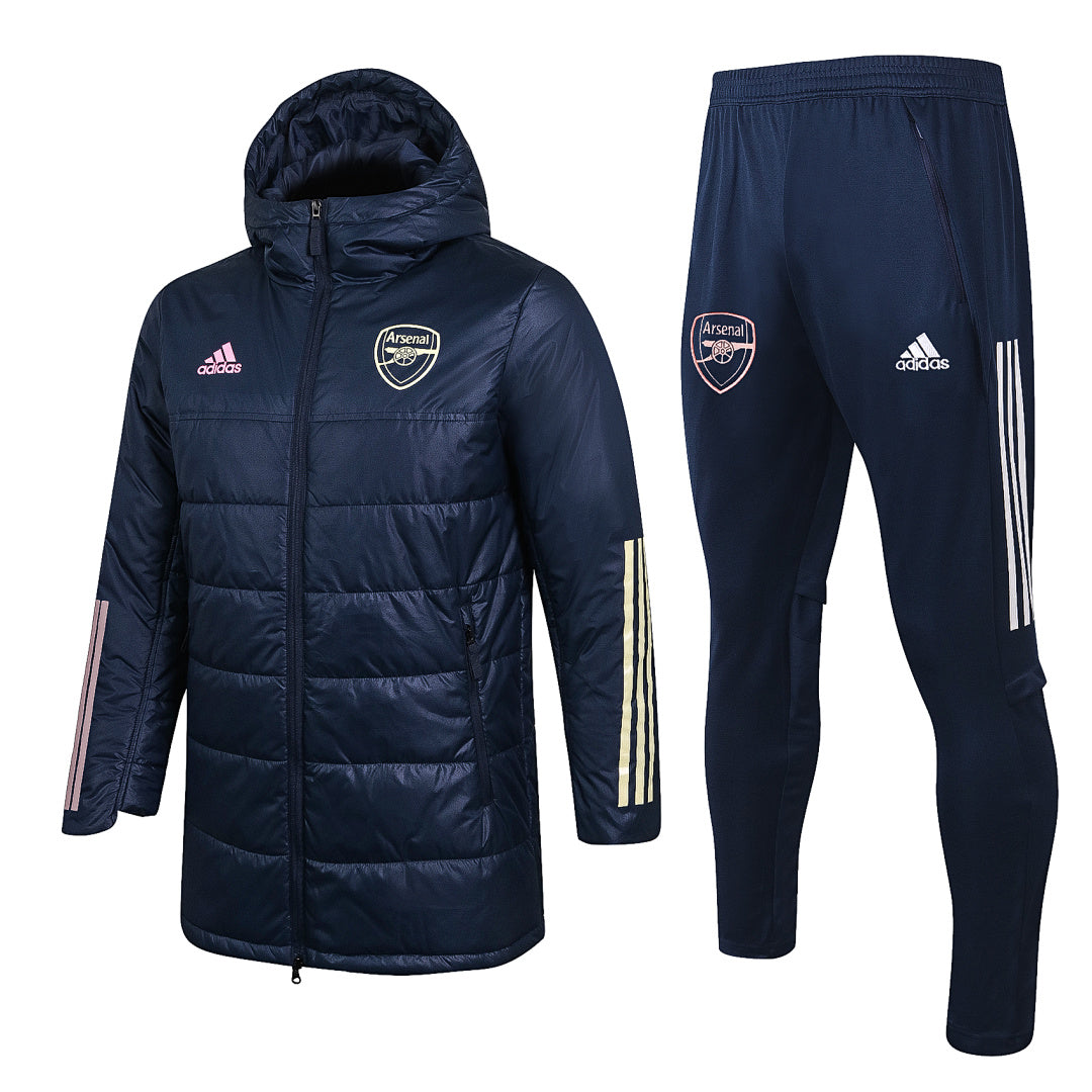 Veste Matelassée Arsenal Bleu Royal 2021