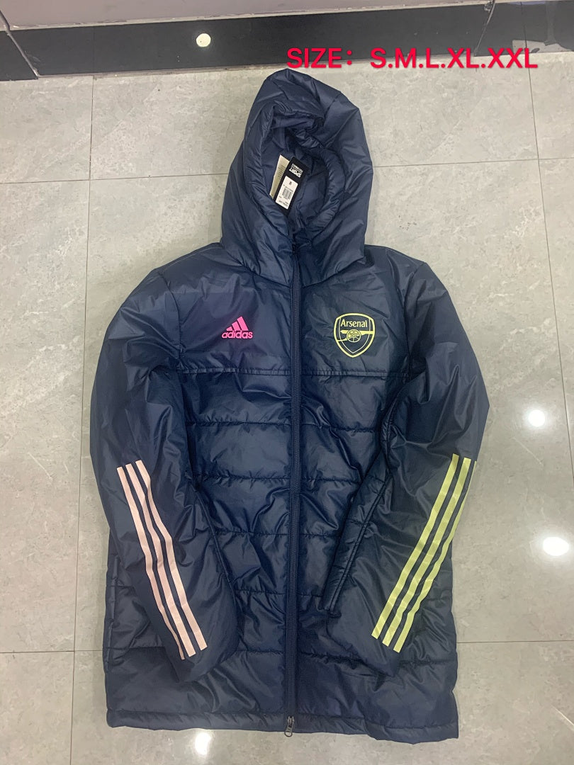 Veste Matelassée Arsenal Bleu Royal 2021