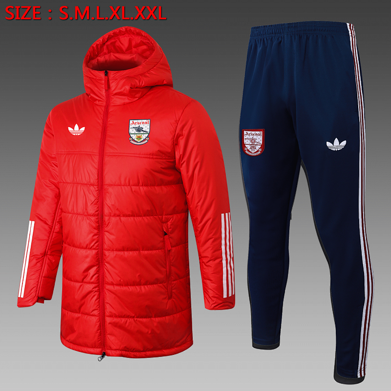 Veste Matelassée Arsenal Rouge G281#