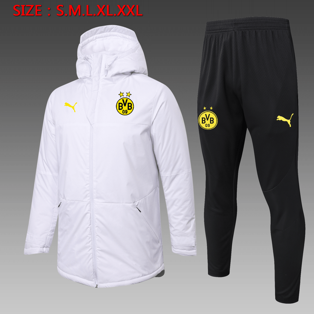 Veste Matelassée Dortmund Blanche G273#