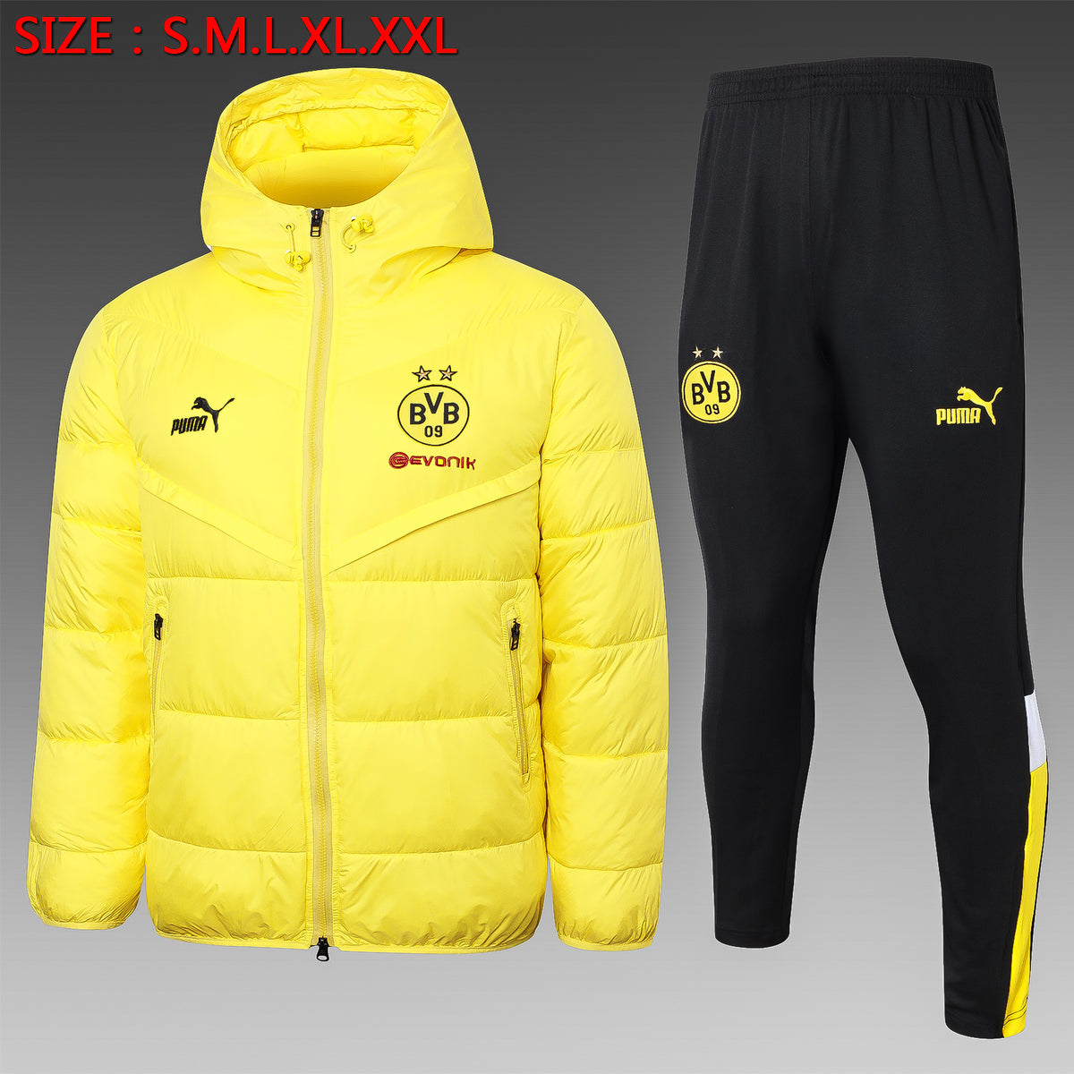 Veste Matelassée Dortmund Jaune 2023/24