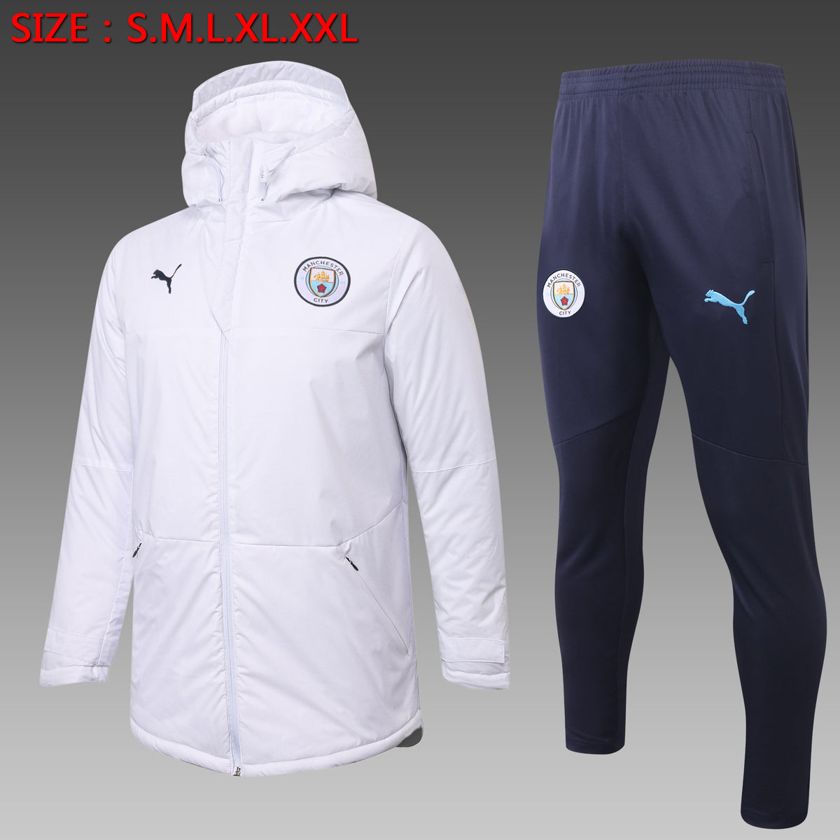 Veste Matelassée Manchester Blanc 2021