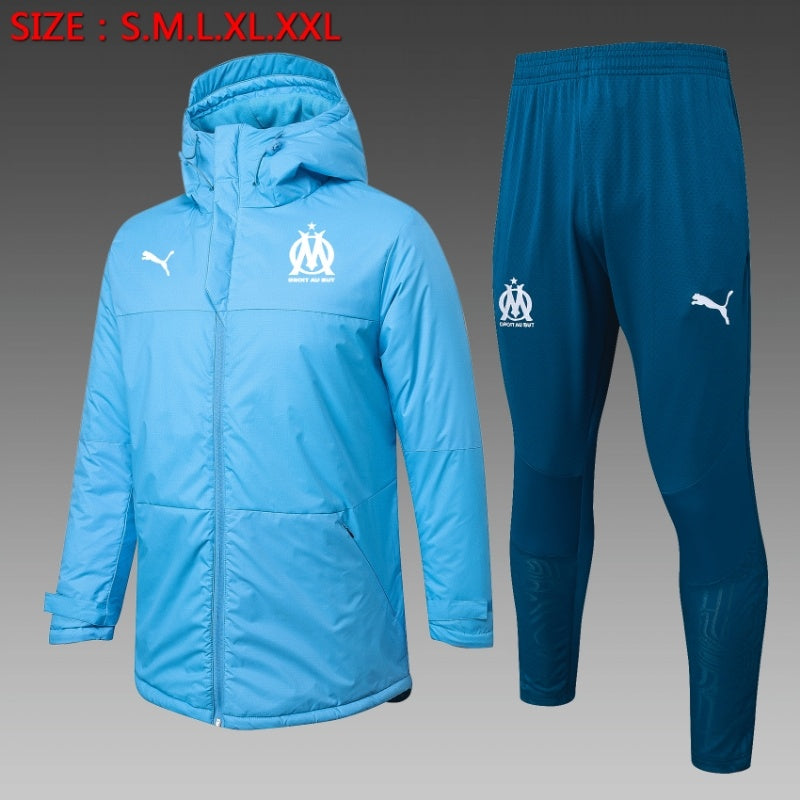 Veste Matelassée Marseille Bleu Clair 2025/26