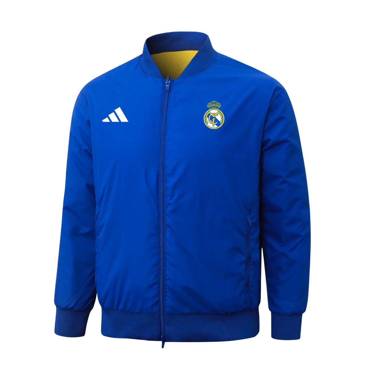 Veste Matelassée Réversible Real Madrid Bleu 2026/27