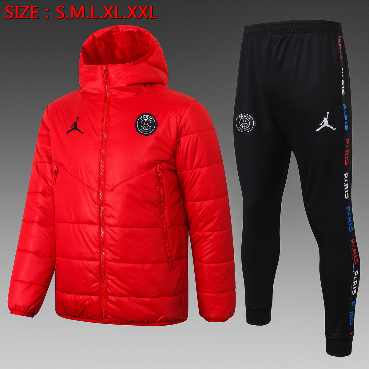 Veste Matelassée Rouge 2021