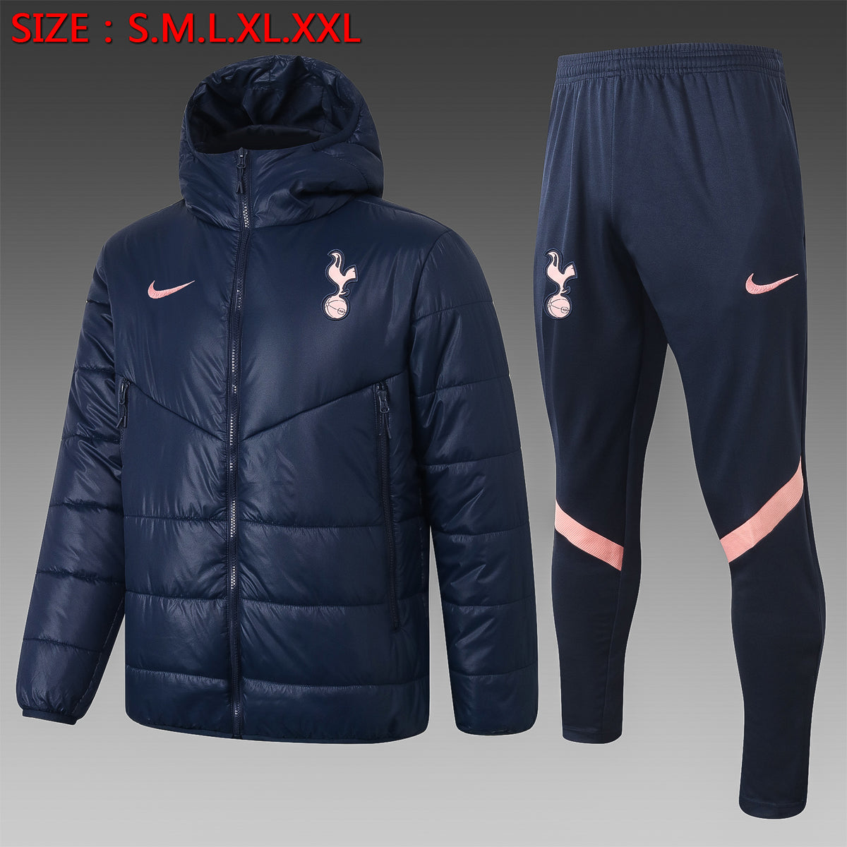Veste Matelassée Tottenham Bleu Roi 2021