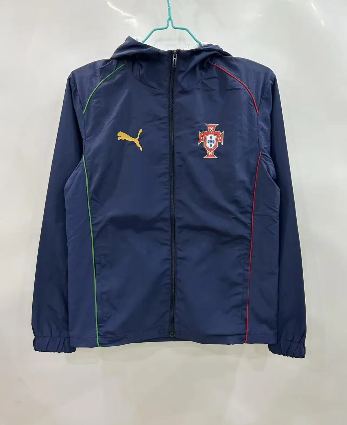 Veste Portugal coupe-vent jacket coat Jacket Puma Bleu