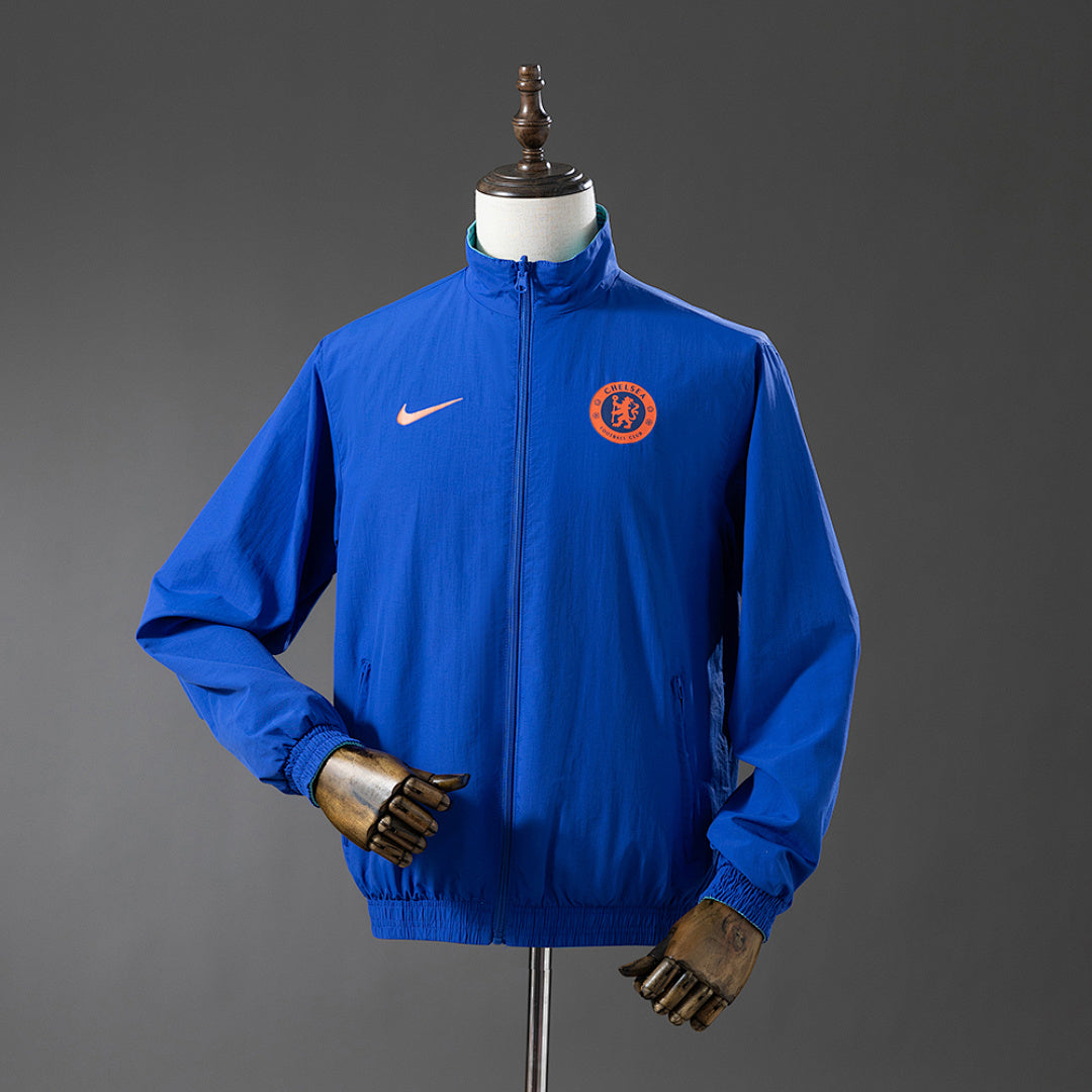 Veste Réversible Coupe-Vent Jacket Bleu & Bleu Ciel