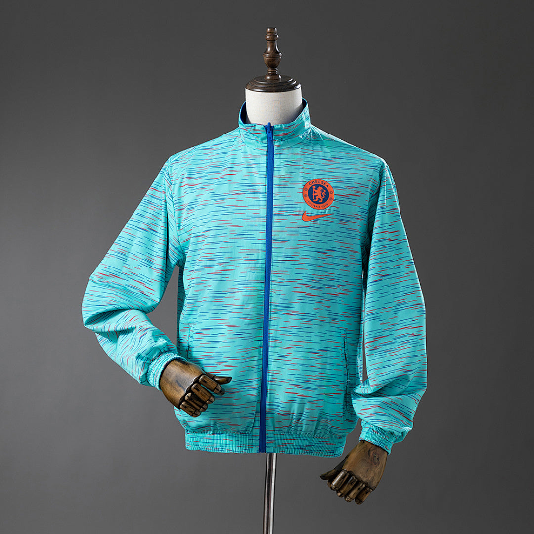 Veste Réversible Coupe-Vent Jacket Bleu & Bleu Ciel