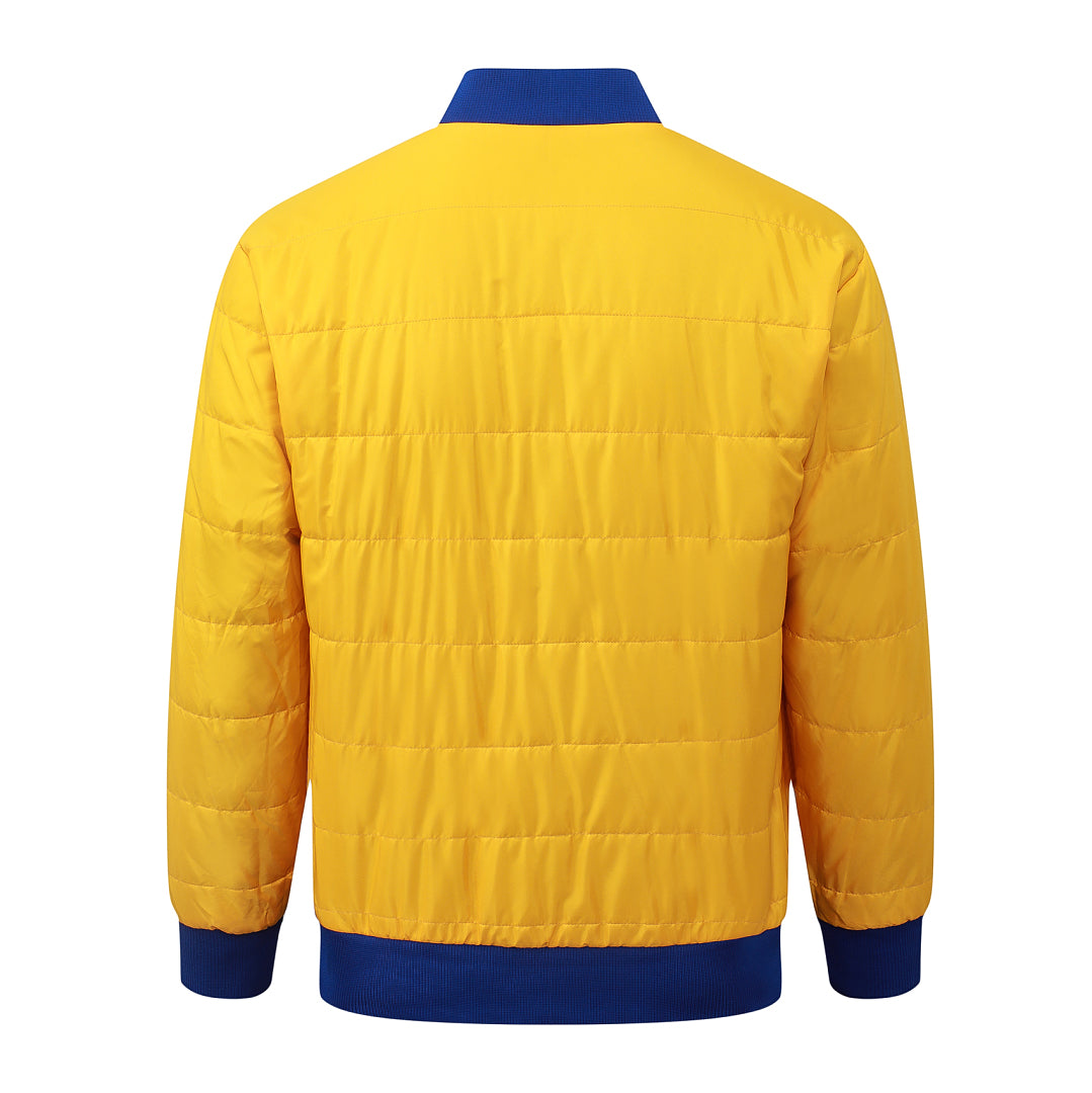 Veste Réversible Matelassée Jaune