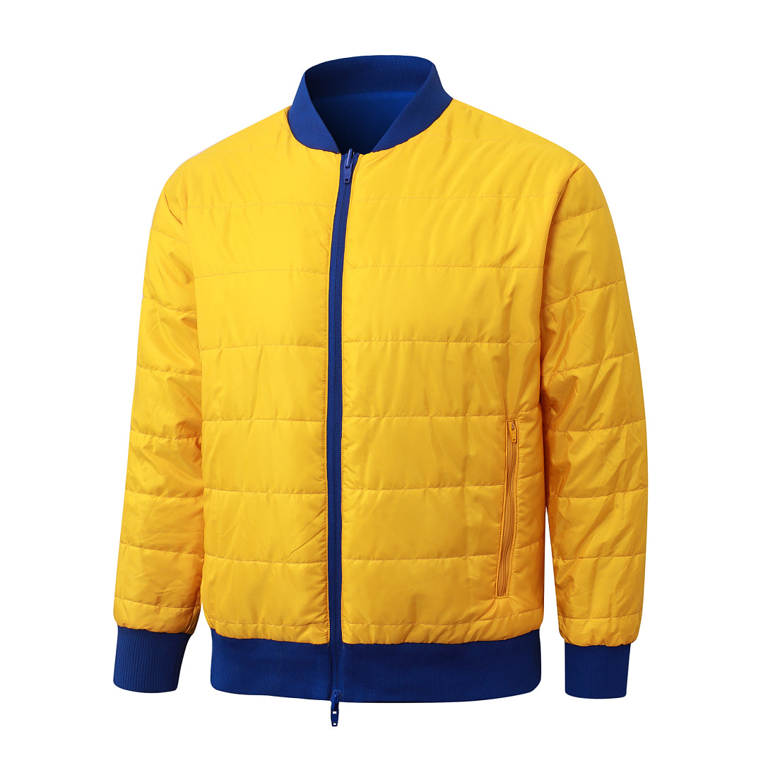 Veste Réversible Matelassée Jaune