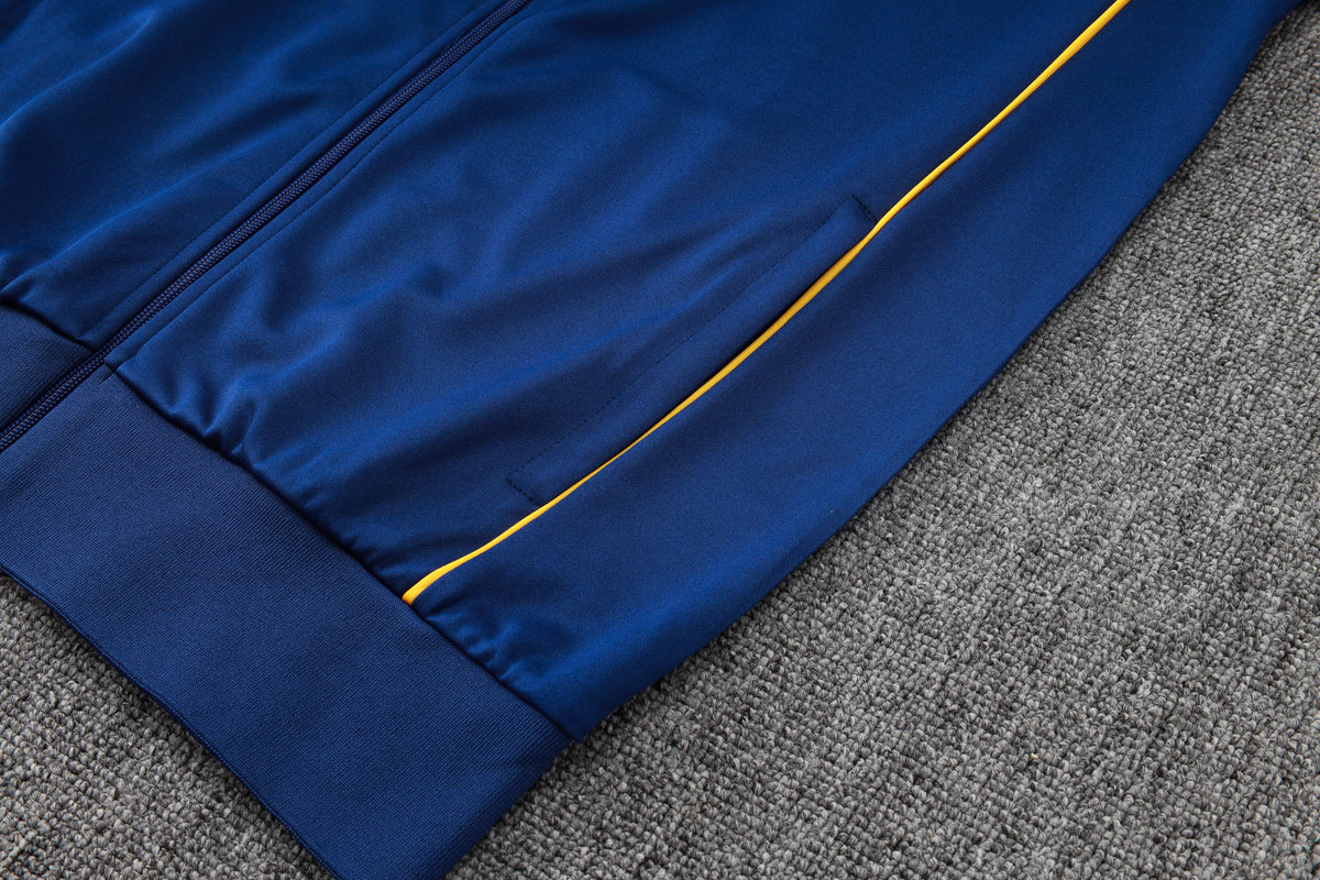 Veste survêtement Real Madrid Bleu Roi Vintage 2025/26