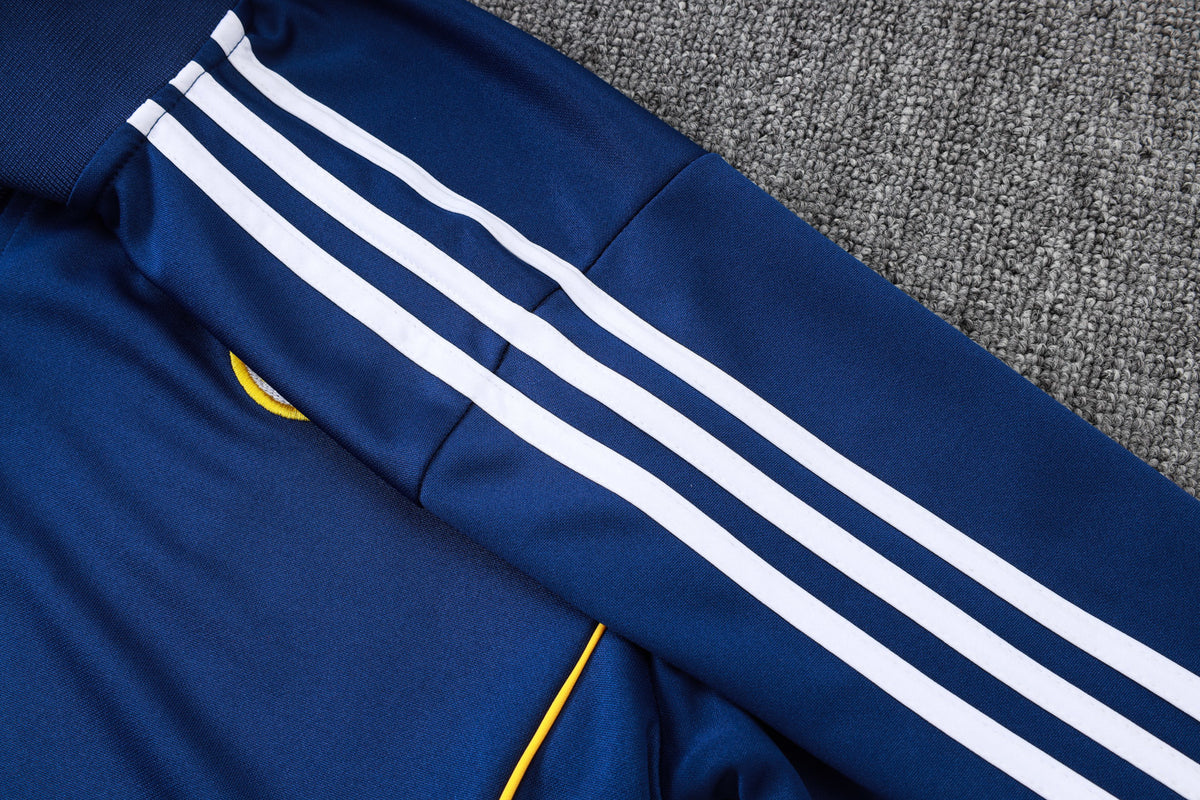 Veste survêtement Real Madrid Bleu Roi Vintage 2025/26