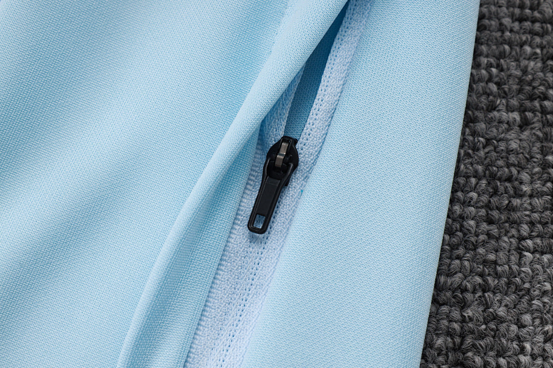 Veste survêtement zippée Manchester City 2025/26 Bleu Ciel